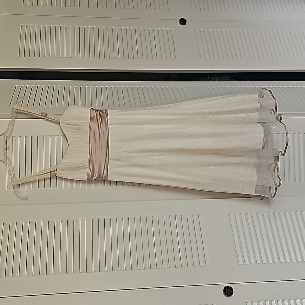Champagne Semi-Formal Dress